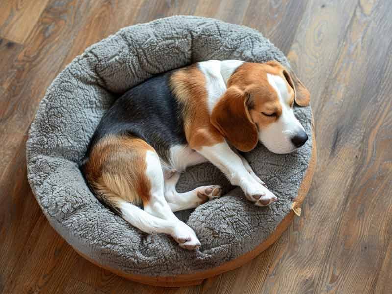 dog lying down