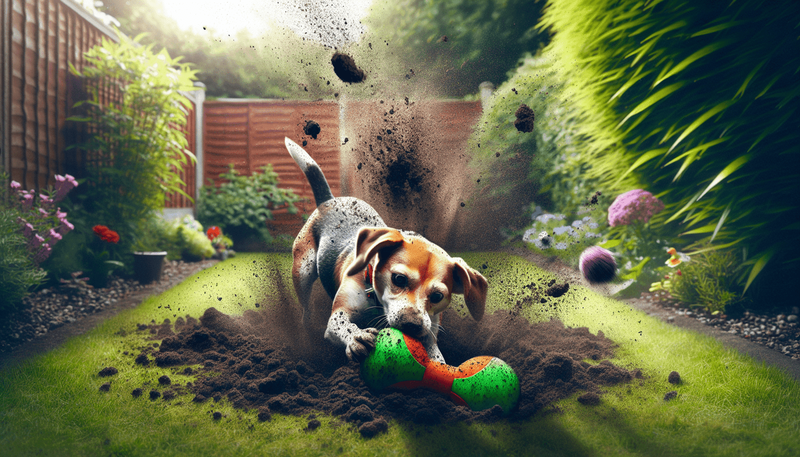 why does my dog bury their toys or food